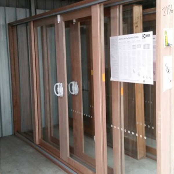 Timber sliding door