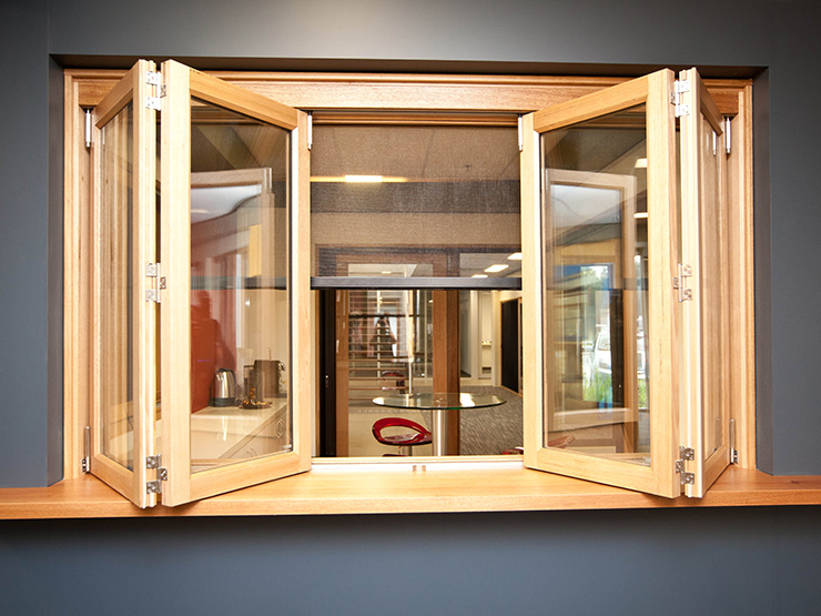 Timber Bifold Window 1